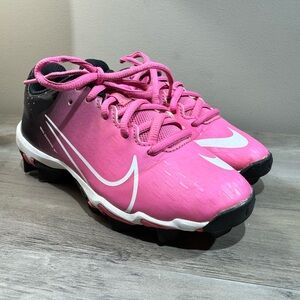 Nike Kids' Hyperdiamond 4 Keystone GG Softball Cleats Pinksicle Black Sz 1Y